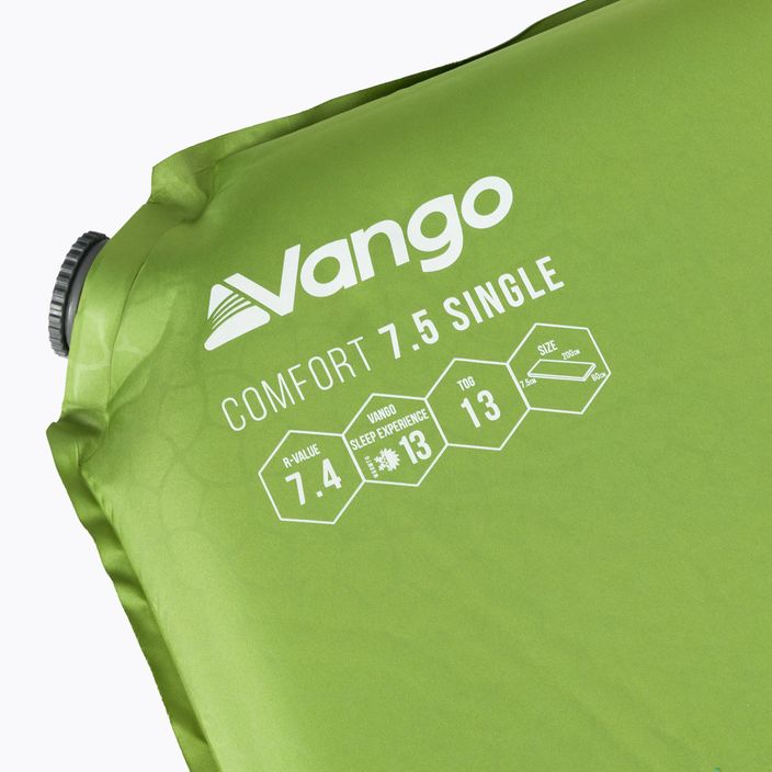 Samonafukovací karimatka Vango Comfort Single 7,5 cm zelená SMQCOMFORH09A12 3