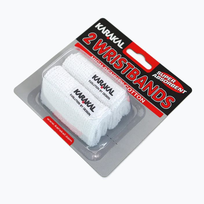 Potítko Karakal Wristband  2 ks white