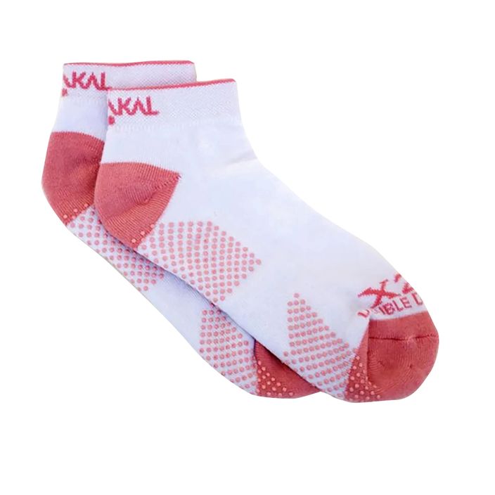 Dámské tenisové ponožky Karakal X2+ Trainer bílo-růžové KC537 2