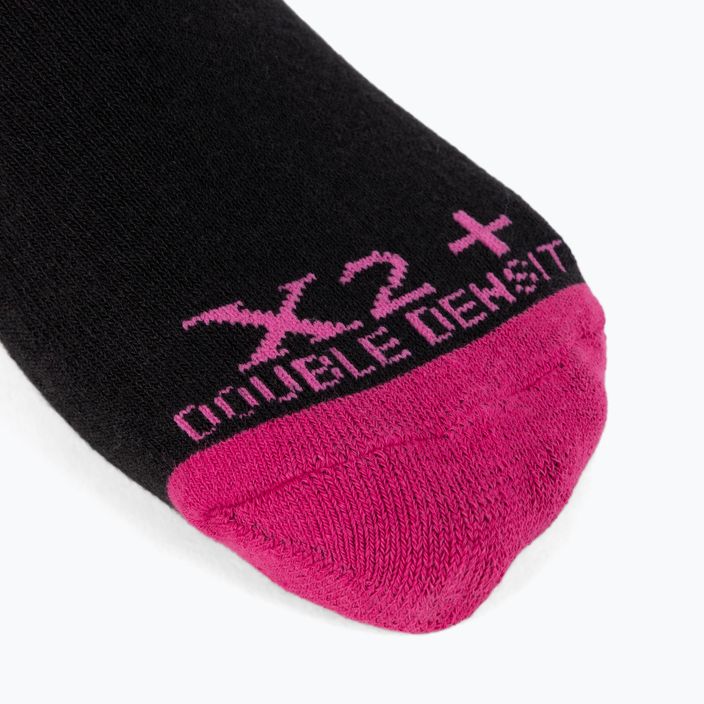 Dámské tenisové ponožky Karakal X2+ Trainer black/pink KC538 3