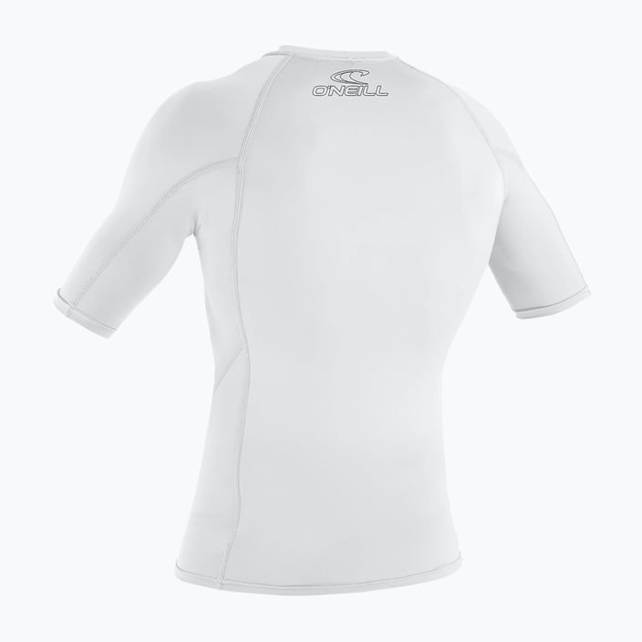 Pánské plavecké tričko O'Neill Basic Skins Rash Guard white 2