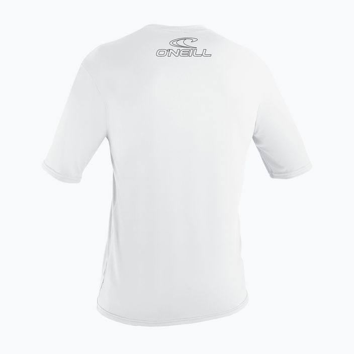 Pánské plavecké tričko O'Neill Basic Skins Sun Shirt white 2