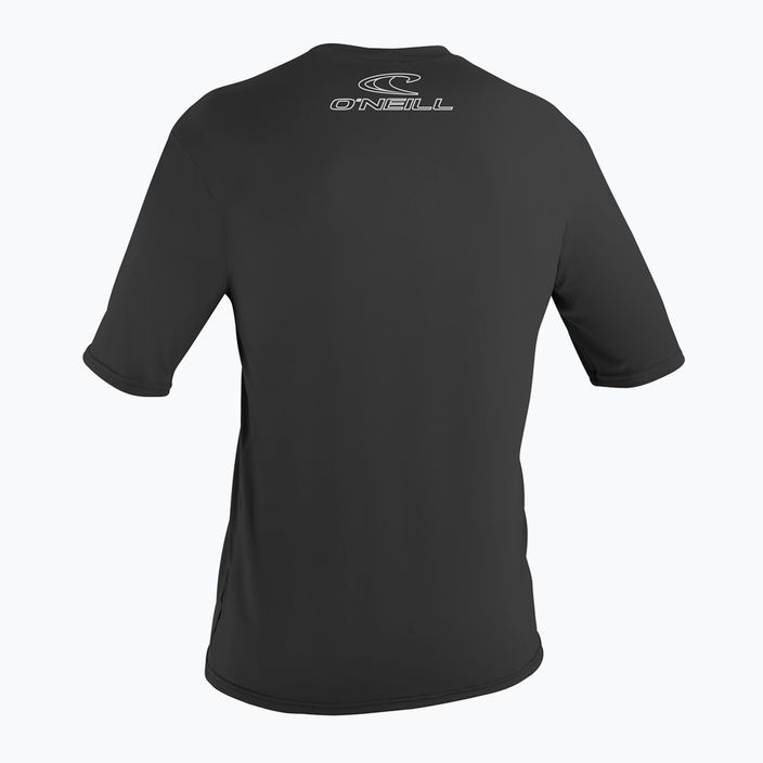 Pánské plavecké tričko O'Neill Basic Skins Sun Shirt černé 3402 2