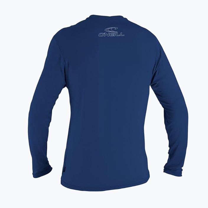 Pánské tričko s dlouhým rukávem O'Neill Basic Skins LS Sun Shirt navy blue 4339 2