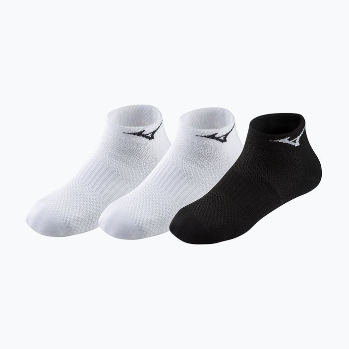 Tenisové ponožky Mizuno Training Mid 3P bílé/černé 67XUU95099 10