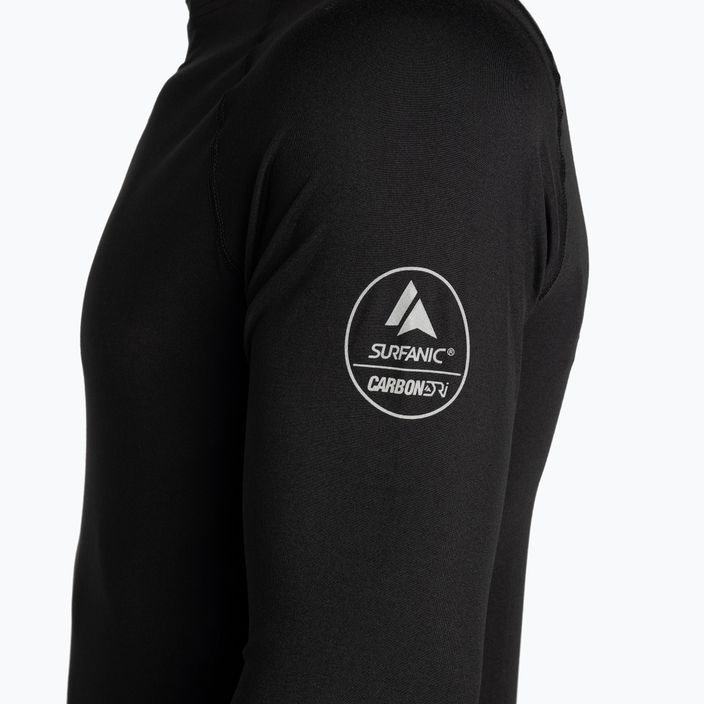 Pánské termo tričko longsleeve Surfanic Bodyfit Crewneck black 6