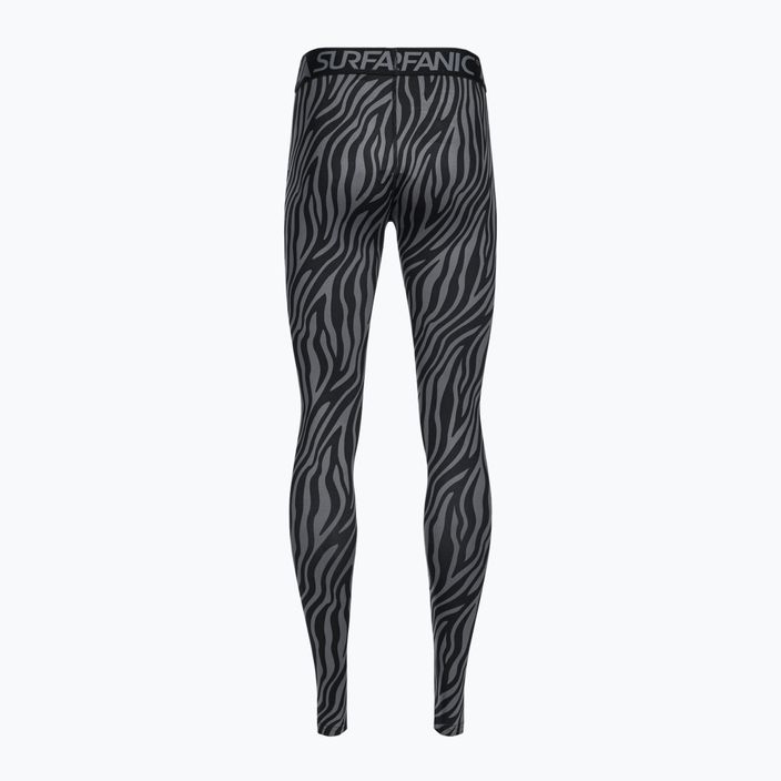 Dámské termo kalhoty  Surfanic Cozy Limited Edition Long John black zebra 6