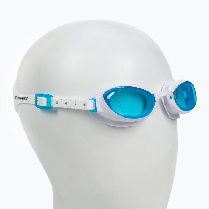 Plavecké brýle Speedo Aquapure bílé 68-090044284 2