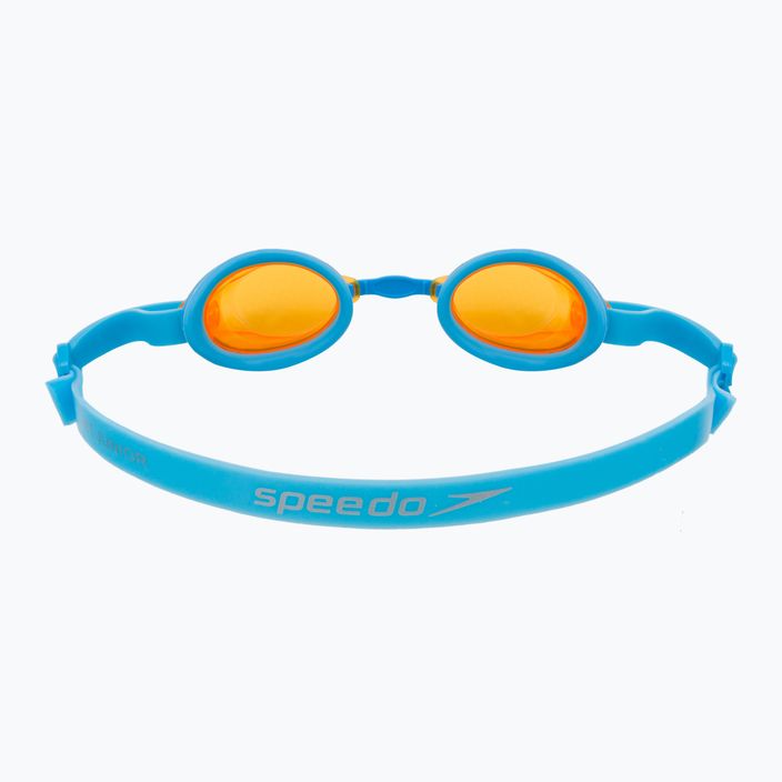 Dětské plavecké brýle Speedo Jet V2 modré a oranžové 68-092989082 4