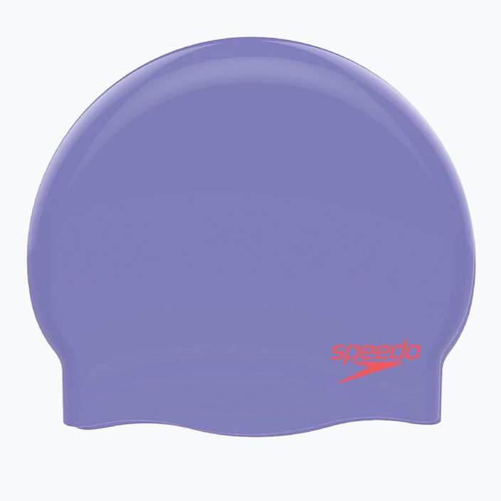 Dětská plavecká čepice Speedo Plain Moulded Silicone fialová 68-70990d438 2