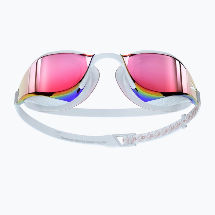 Plavecké brýle Speedo Fastskin Hyper Elite Mirror bílé 68-12818F979 8