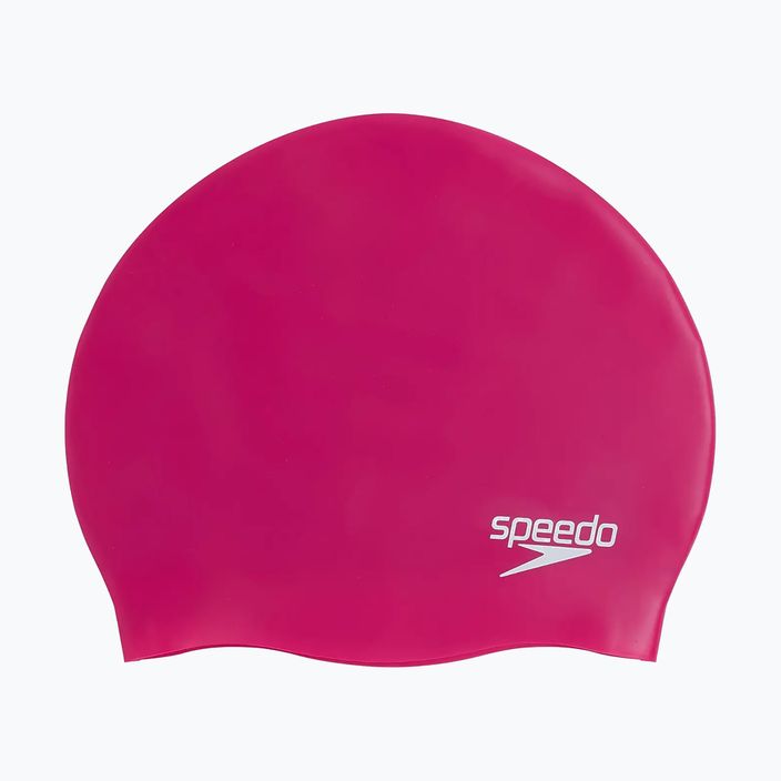 Plavecká čepice Speedo Plain Moulded Silicone pink 68-70984B495 2