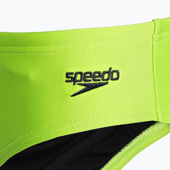 Speedo dětské plavky Speedo Logo 6,5 cm Brief zelené 68-05533G694 3