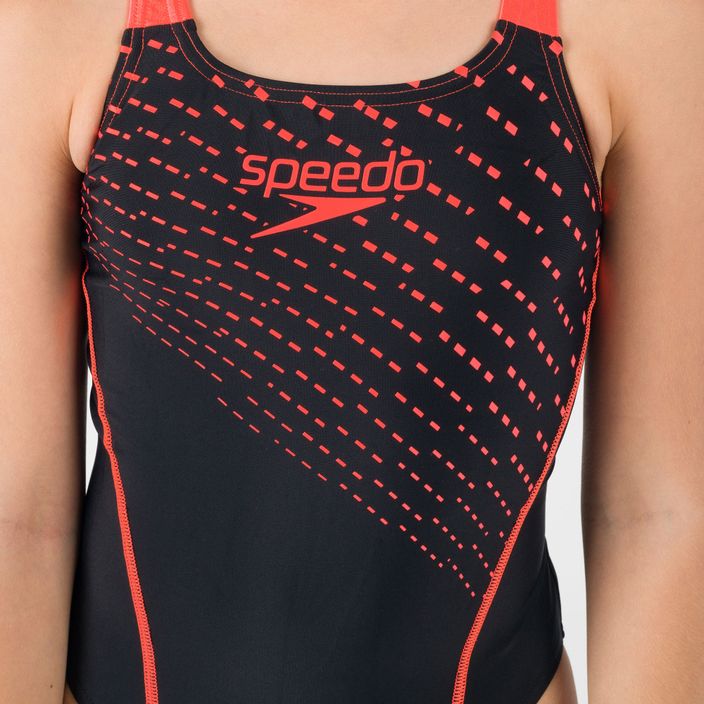 Dětské jednodílné plavky Speedo Medley Logo Medalist černé 68-13458G683 7