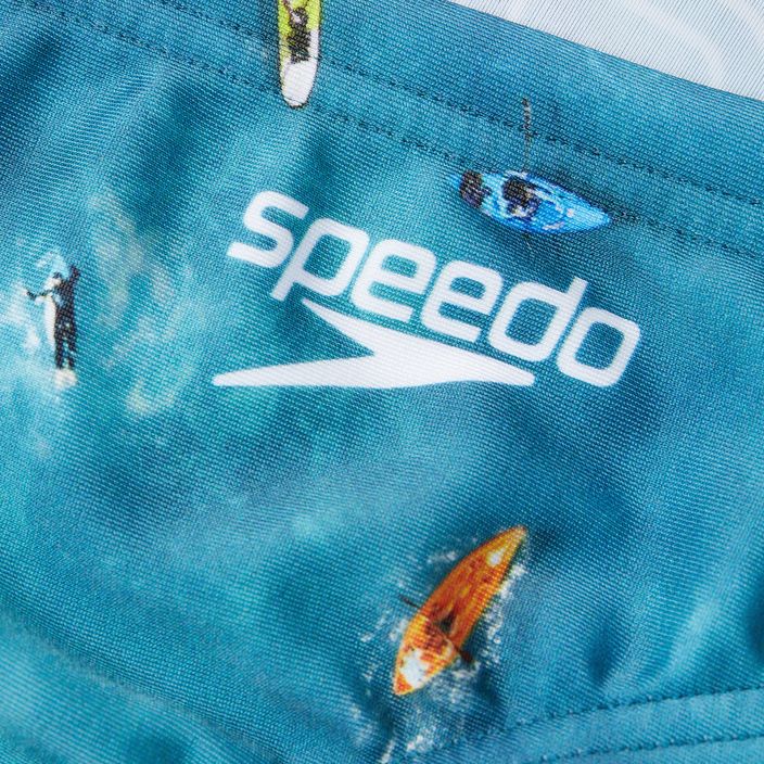 Pánské plavky Speedo Escape 5cm Brief v modré barvě 68-13452G662 7