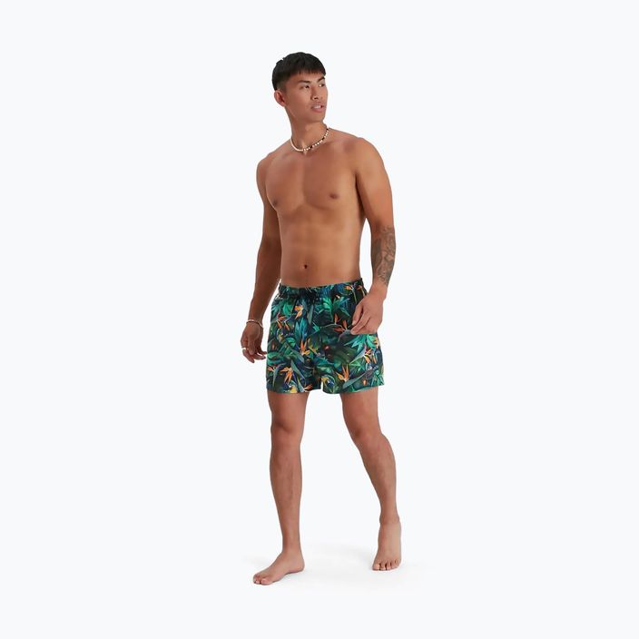 Pánské plavecké šortky Speedo Digital Printed Leisure 14' zelené 68-13454G676 2