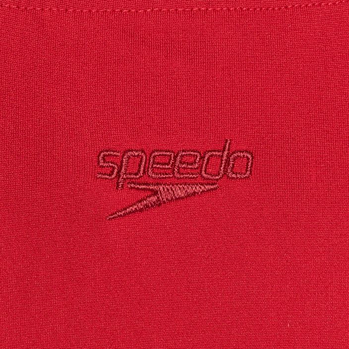 Speedo Eco Endurance+ Medalist červené dětské jednodílné plavky 3