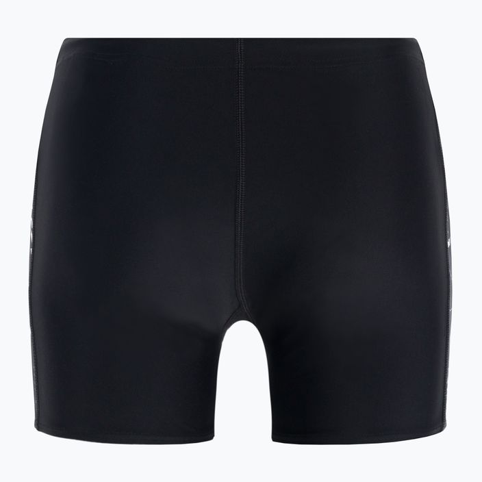 Pánské černobílé plavecké kalhotky Speedo Allover V-Cut Aquashort H223 68-11366H223 2