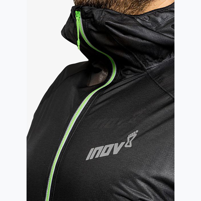 Běžecká bunda Inov-8 Raceshell Half Zip black 6