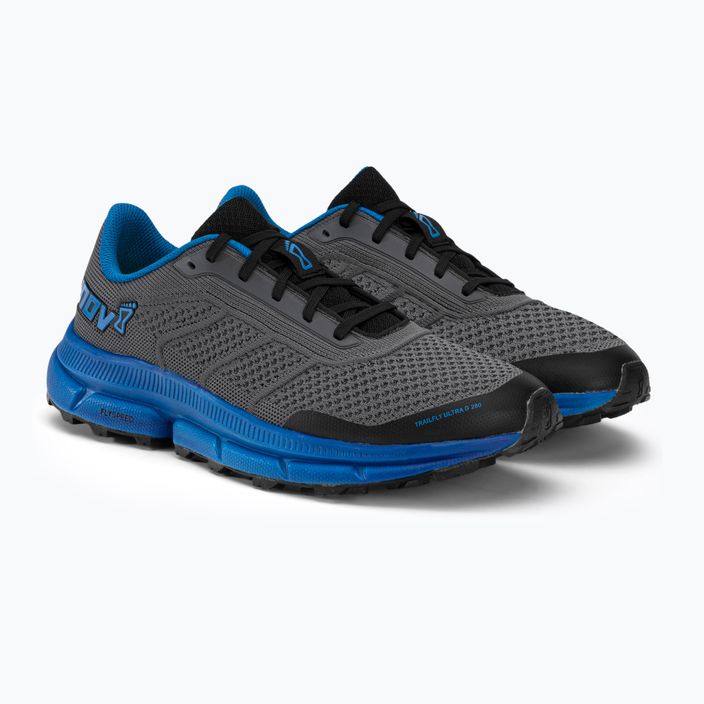 Pánská běžecká obuv Inov-8 Trailfly Ultra G 280 grey-blue 001077-GYBL 4