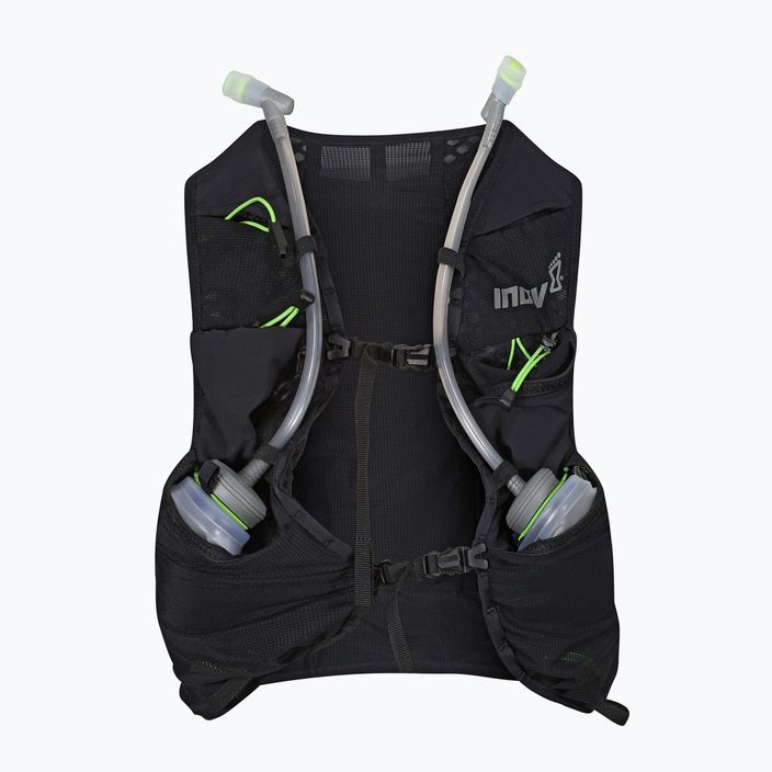 Běžecká vesta Inov-8 Ultrapack Pro 2v1 černá/zelená 6