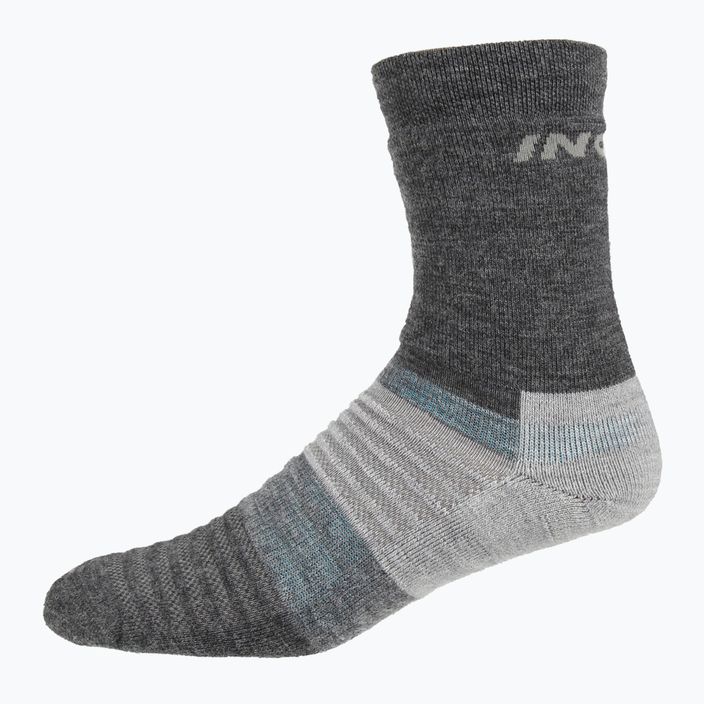 Inov-8 Active Merino+ běžecké ponožky šedé/melanžové 6