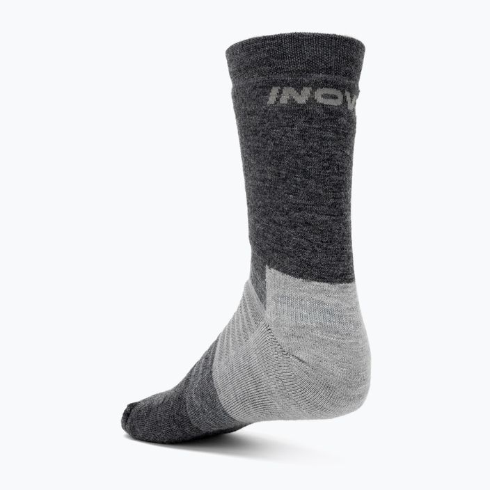 Inov-8 Active Merino+ běžecké ponožky šedé/melanžové 2