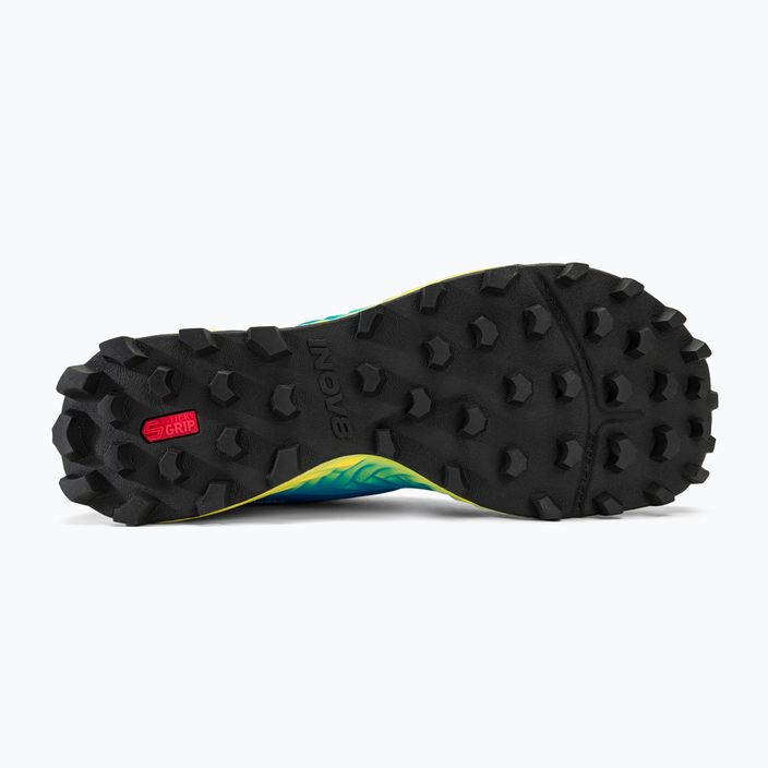 Pánské běžecké boty Inov-8 Mudtalon dark grey/blue/yellow 4