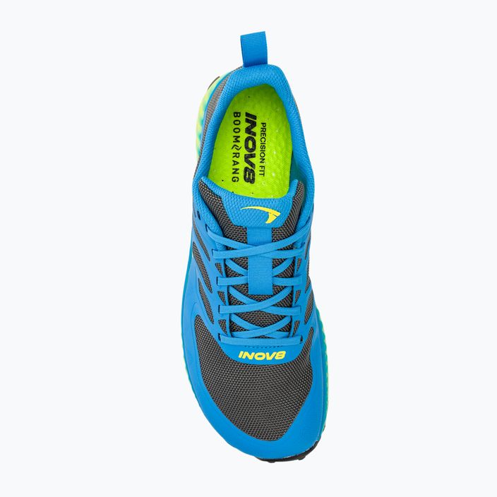 Pánské běžecké boty Inov-8 Mudtalon dark grey/blue/yellow 5