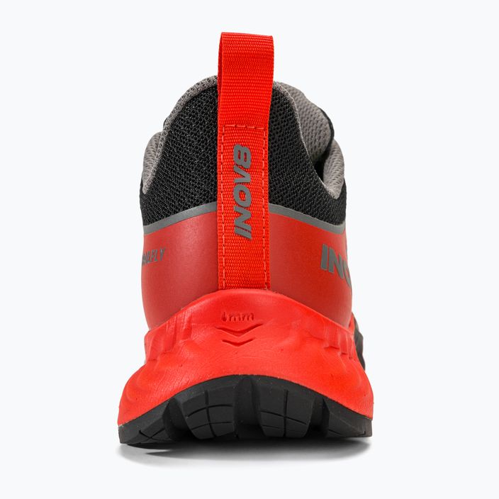Pánské běžecké boty Inov-8 Trailfly black/fiery red/dark grey 6