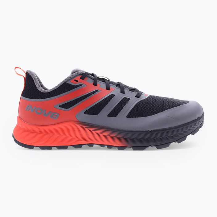 Pánské běžecké boty Inov-8 Trailfly black/fiery red/dark grey 8