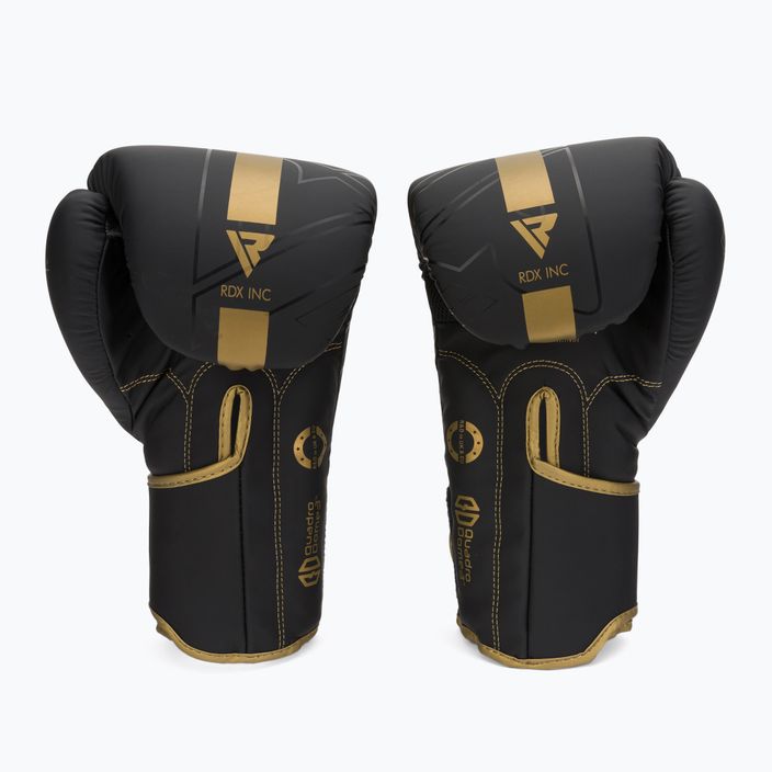 Boxerské rukavice RDX F6 černo-zlate BGR-F6MGL 2