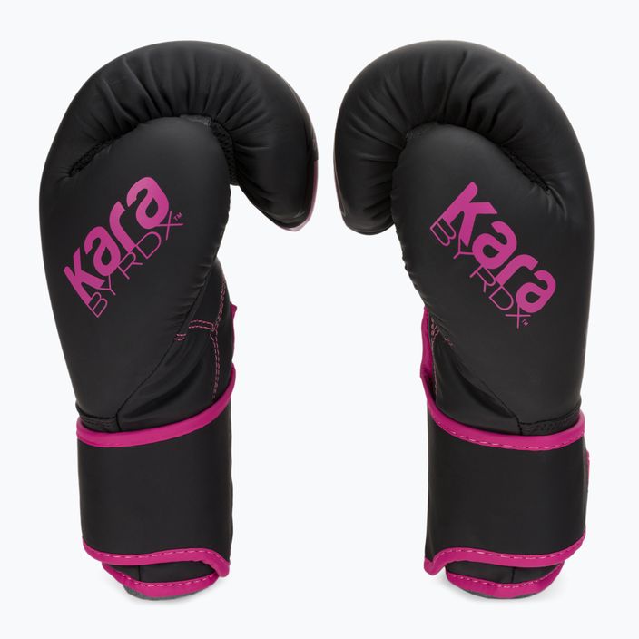 Boxerské rukavice RDX F6 černo-růžove BGR-F6MP 4