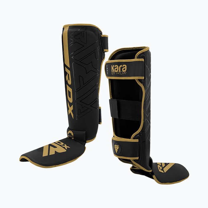 Chrániče holení  RDX F6 Shin Instep matte golden 3