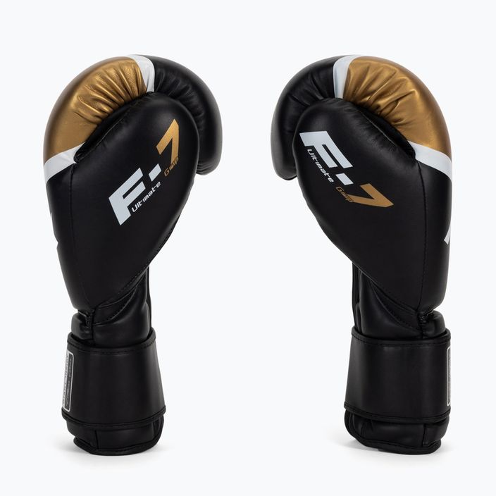 Boxerské rukavice RDX BGR-F7 černé/zlaté BGR-F7BGL 4