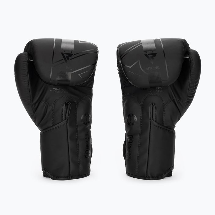 Boxerské rukavice  RDX F6 matte black 2