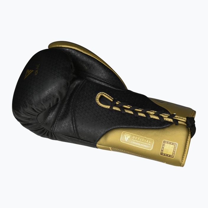 Boxerské rukavice  RDX K1 Mark Pro Fight Boxing golden 4