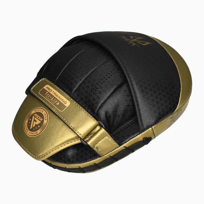 sportovní  lapy RDX L1 Mark Pro Boxing Training Pads golden 3