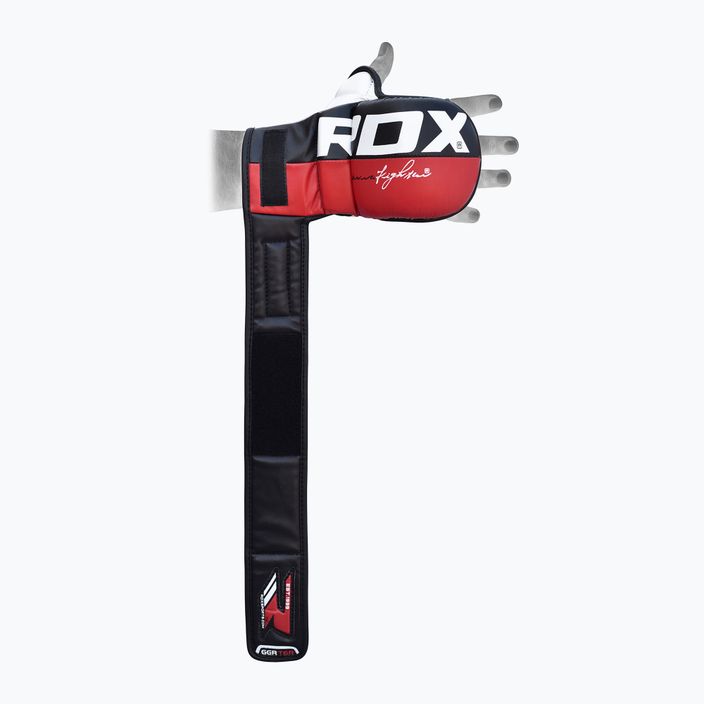 RDX Grapplingové rukavice REX T6 Plus červené 4