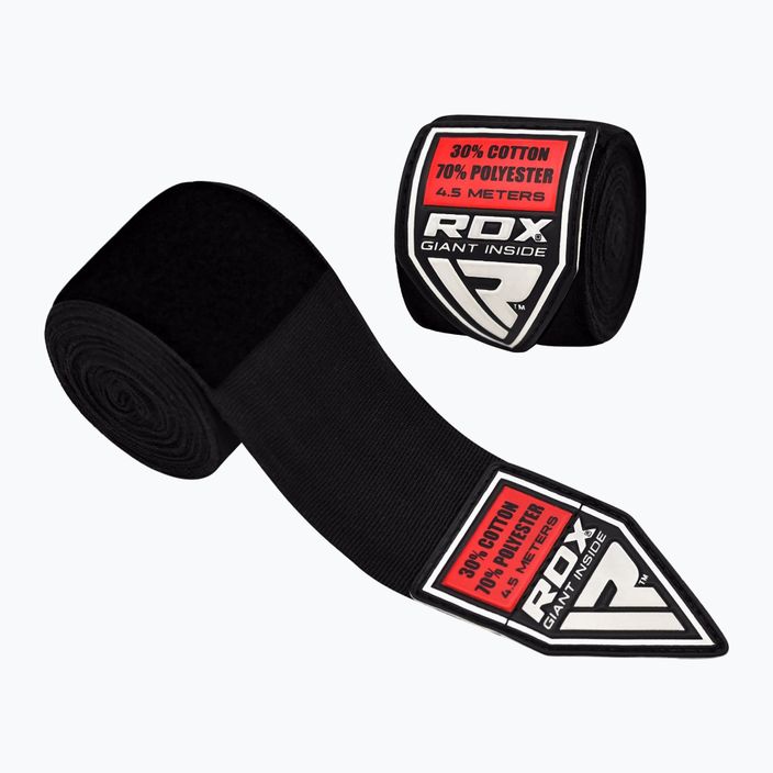 Boxerské bandáže  RDX Hand Wraps Combine Plus red/black/blue 4