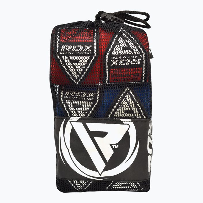 Boxerské bandáže  RDX Hand Wraps Combine Plus red/black/blue 6