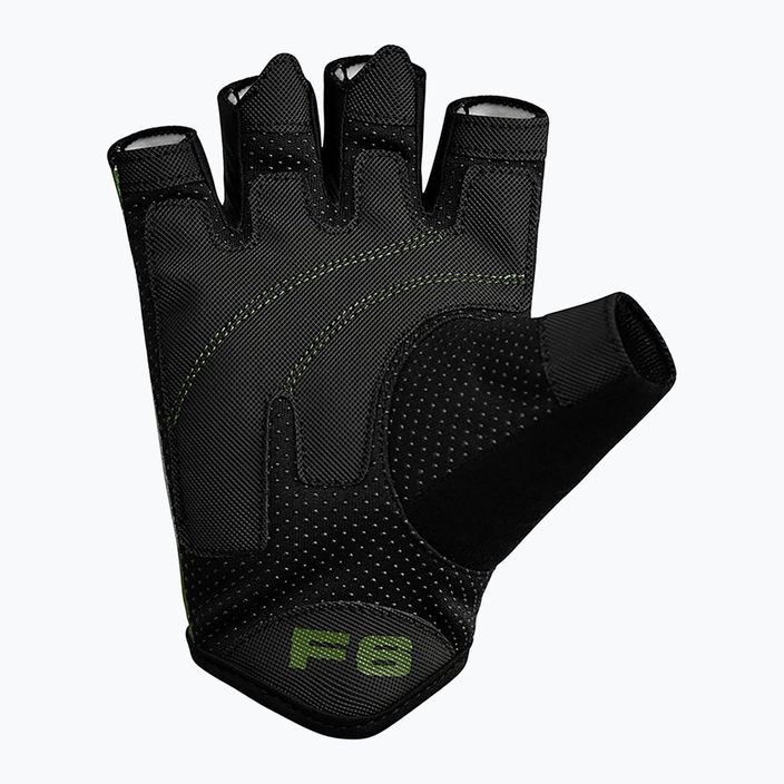 Tréninkové rukavice RDX Sumblimation F6 černo-zelené WGS-F6GN 9