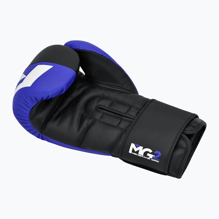 Boxerské rukavice RDX REX F4 blue/black 4