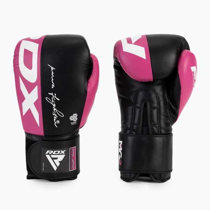 Boxerské rukavice RDX REX F4 růžové/černé BGR-F4P-8OZ 3