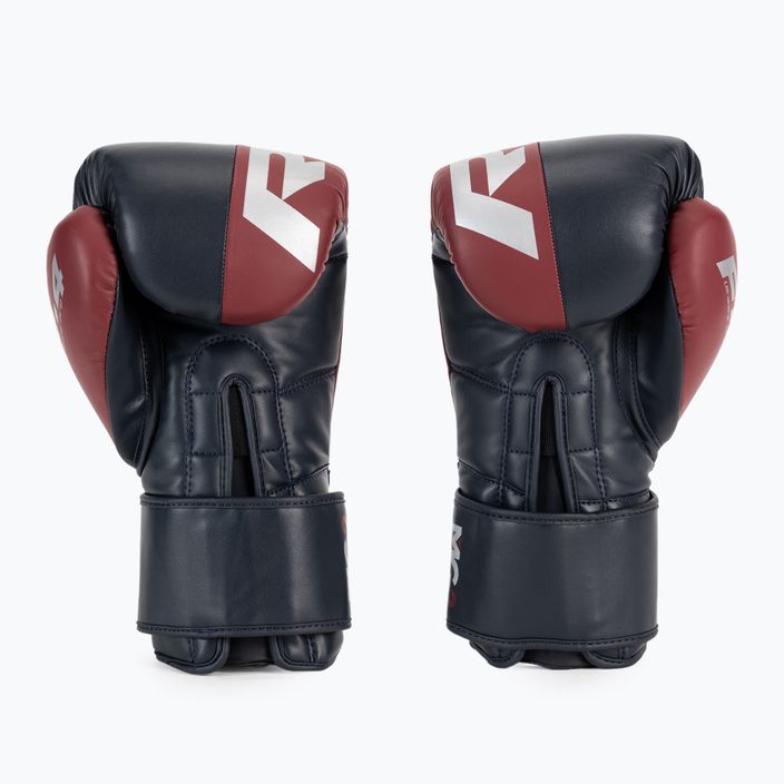Boxerské rukavice RDX REX F4 černá/červená BGR-F4MU-10OZ 2