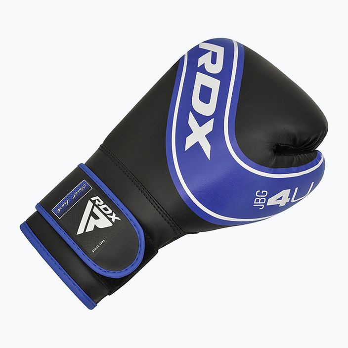 Dětské boxerské rukavice RDX JBG-4 blue/black 3