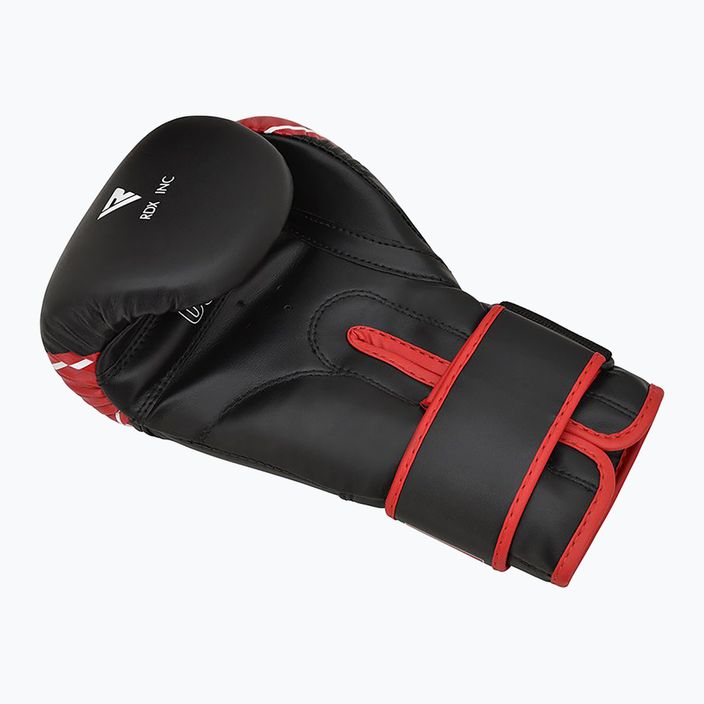 Dětské boxerské rukavice RDX JBG-4 red/black 4