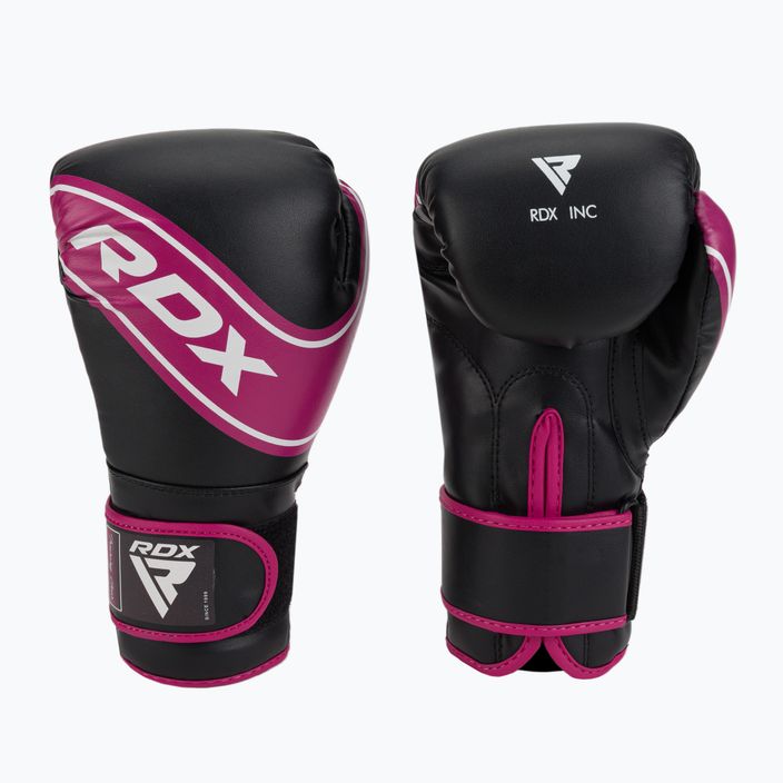 Dětské boxerské rukavice RDX černo-růžové JBG-4P 5