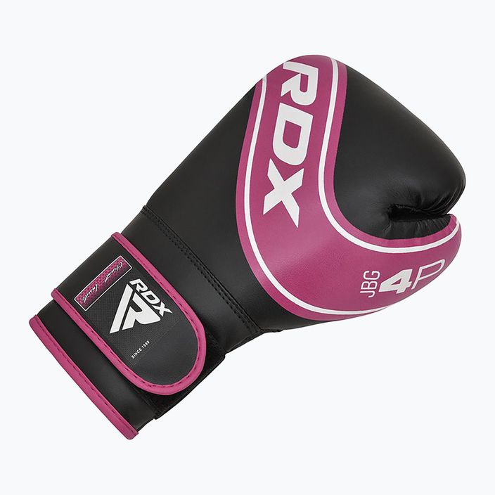 Dětské boxerské rukavice RDX černo-růžové JBG-4P 13