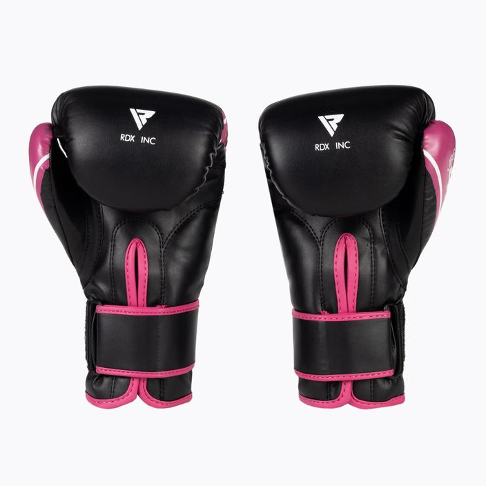 Dětské boxerské rukavice RDX černo-růžové JBG-4P 3